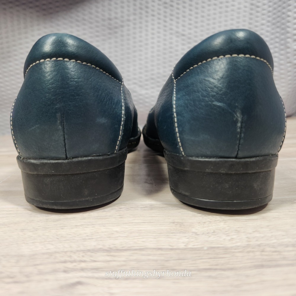 Clarks Bendables‎ Women's Blue Flats Slip Ons Size 9 Medium - Picture 4 of 7